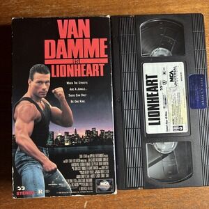 Lionheart VHS -Jean Claude Van‎ Damme Brian Thompson Sheldon Lettich Action MMA